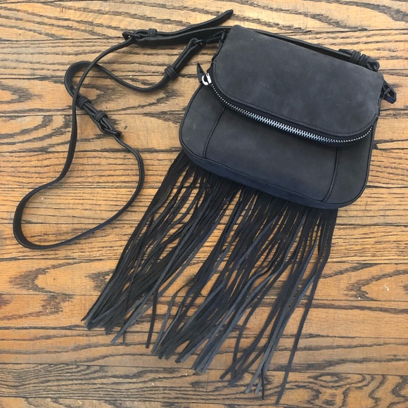 mini leather crossbody • rebecca minkoff - Picture 1 of 4